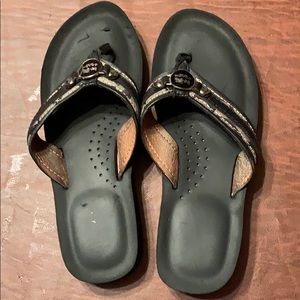 Coach flip flops